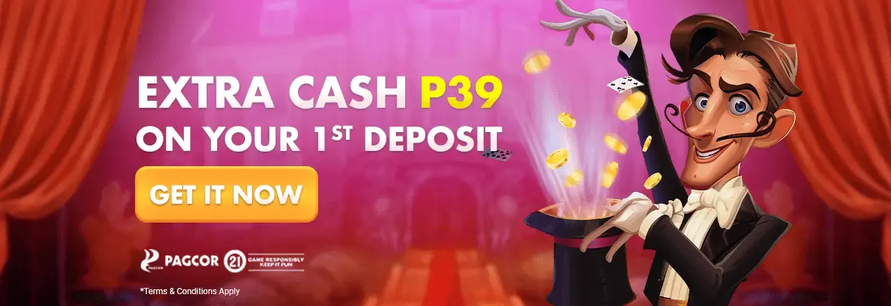 php777 Extra Cash P39 Your 1st Deposit